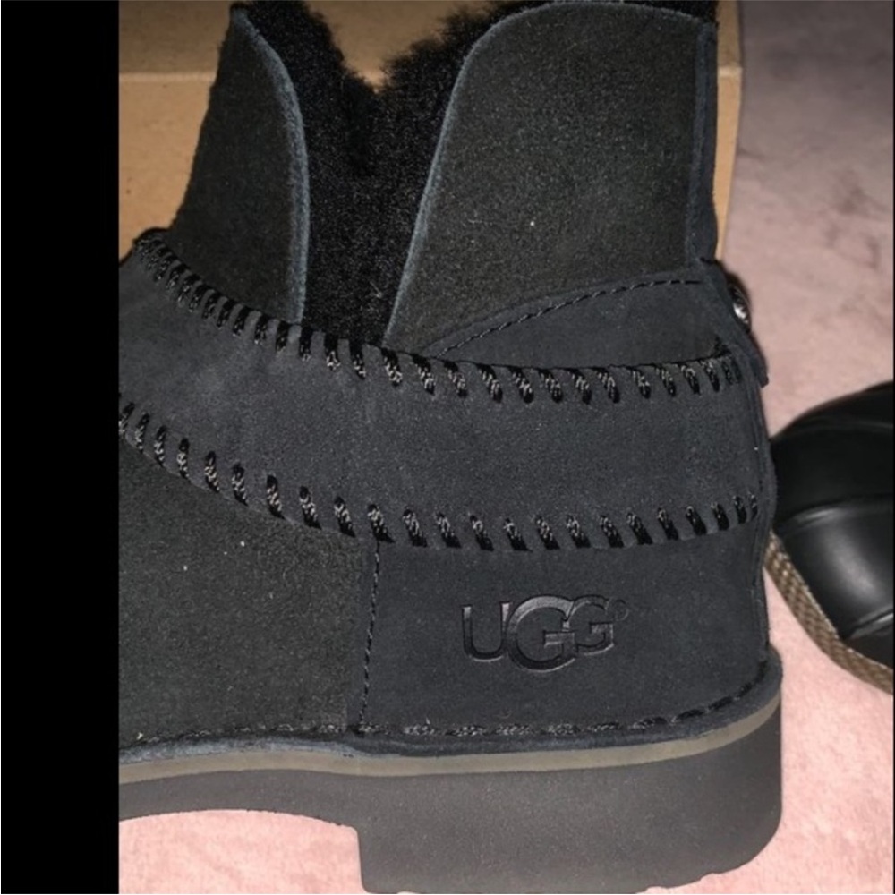 UGG Black McKay Booties Size 7.5
